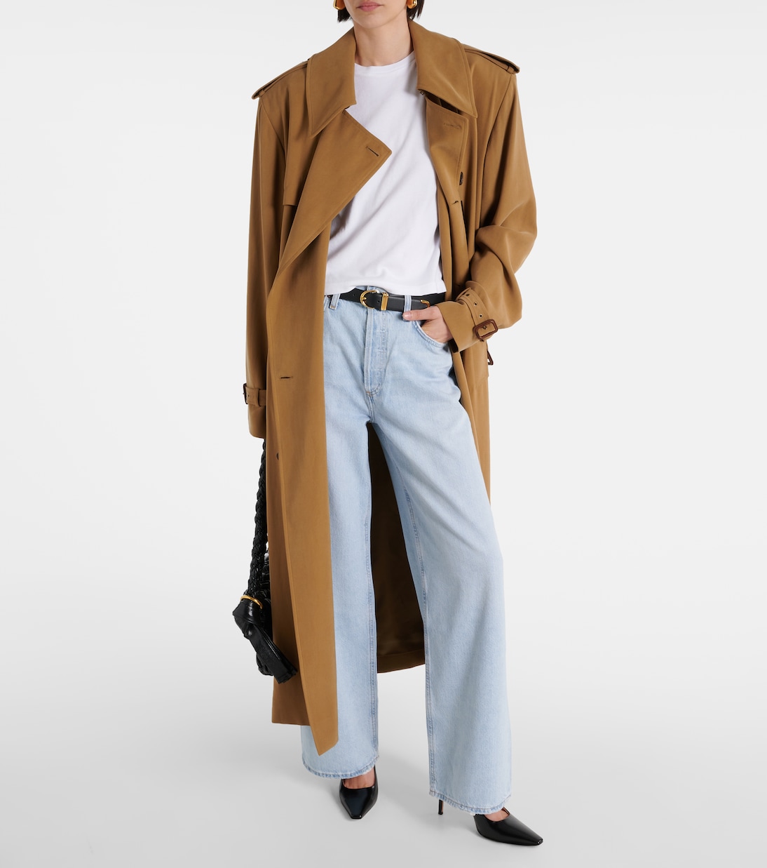 Cropped-Top Adine aus Baumwoll-Jersey | Agolde