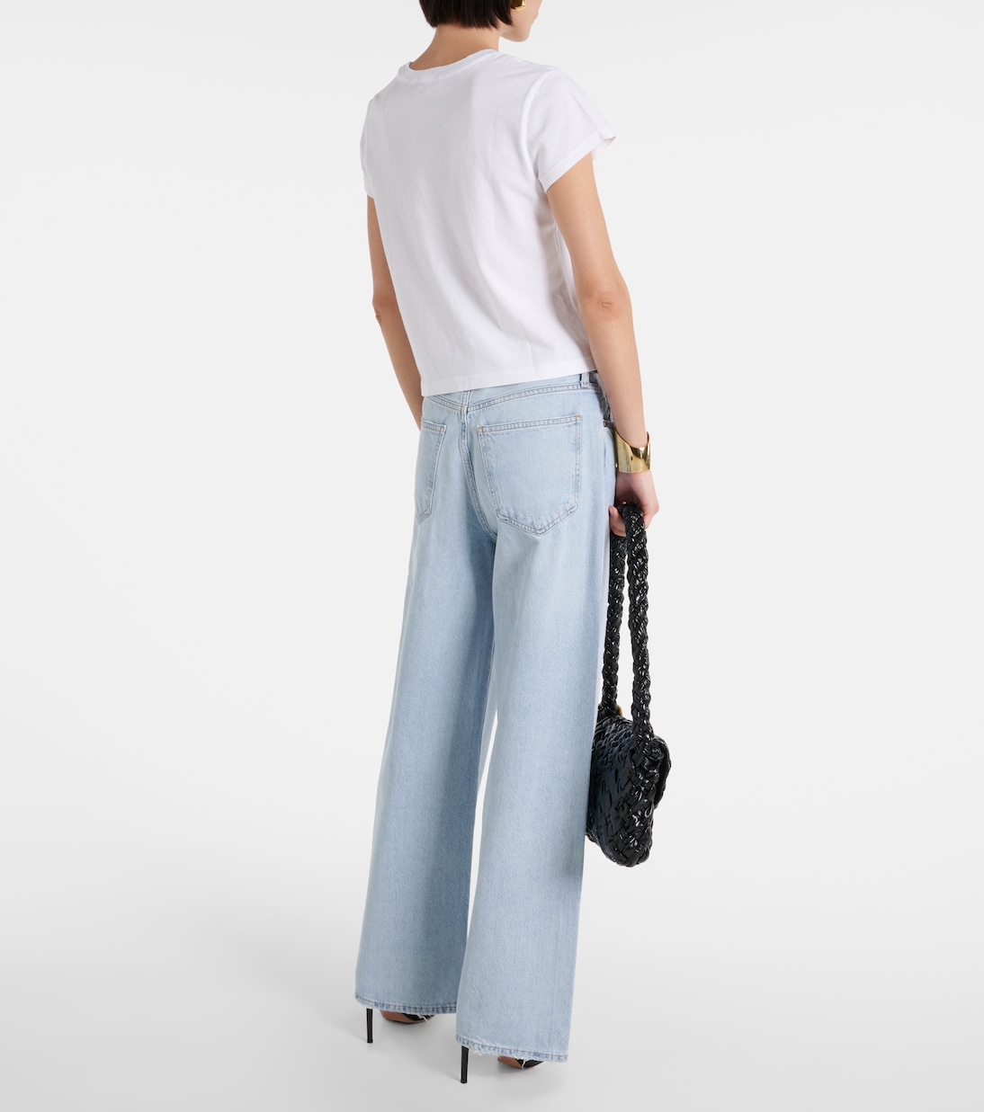 Cropped-Top Adine aus Baumwoll-Jersey | Agolde