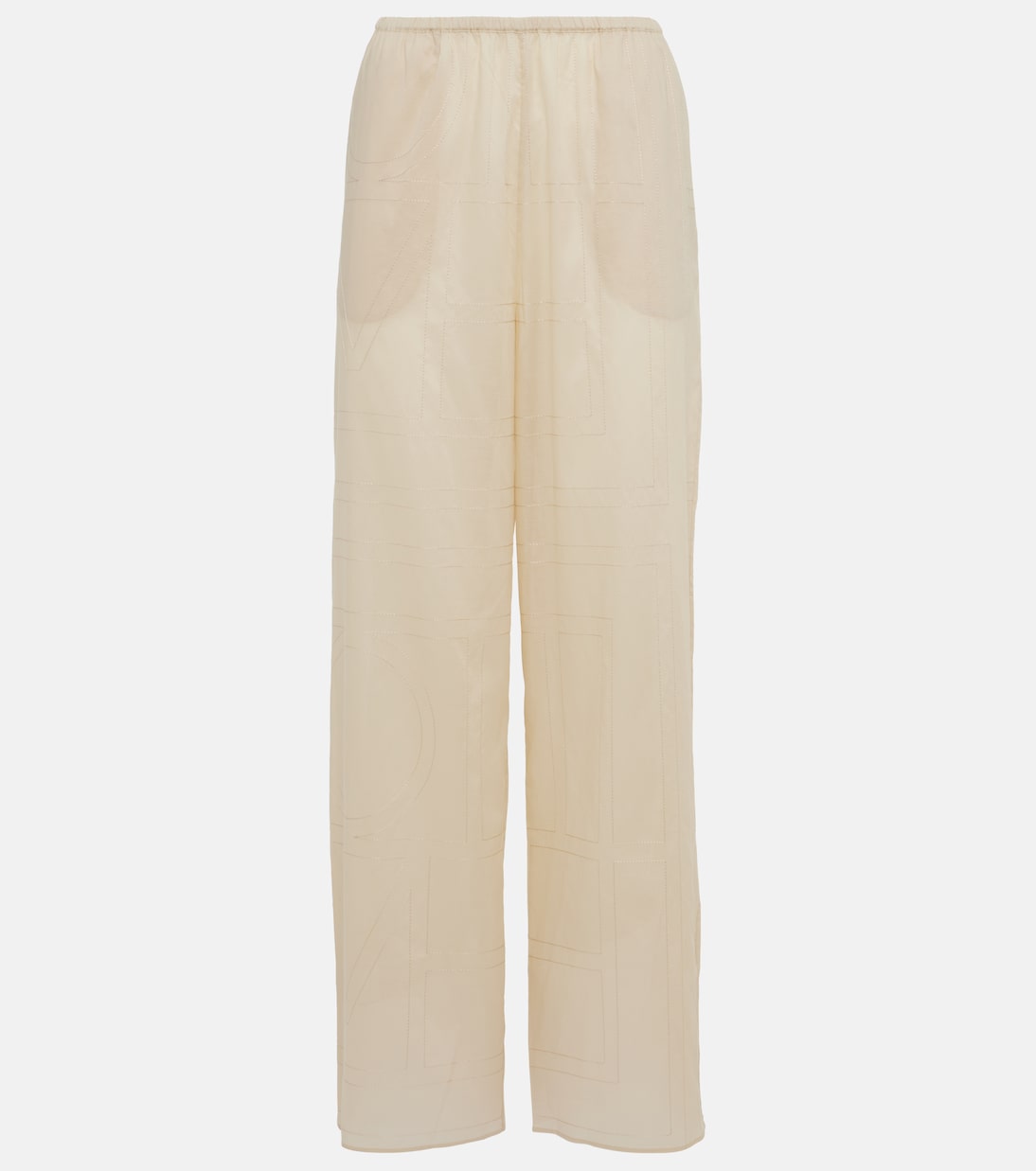 Pantalones anchos de mezcla de algodón | Toteme