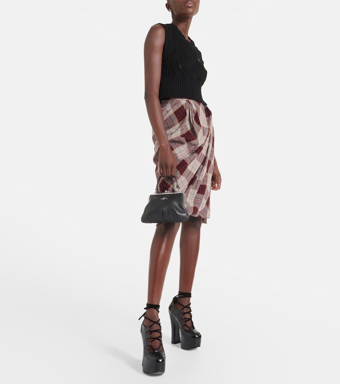 Tote Granny Frame aus Leder | Vivienne Westwood