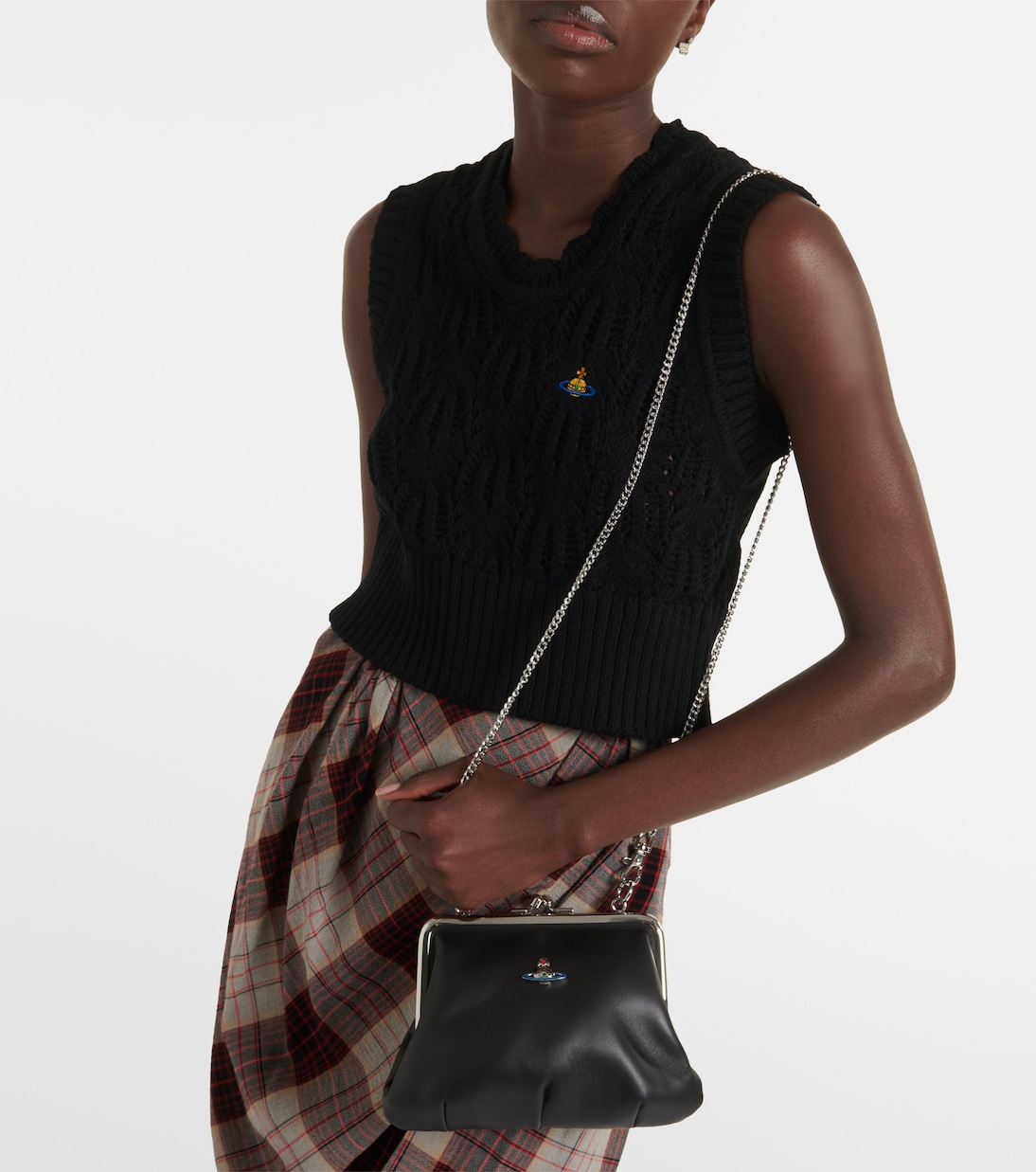 Tote Granny Frame aus Leder | Vivienne Westwood