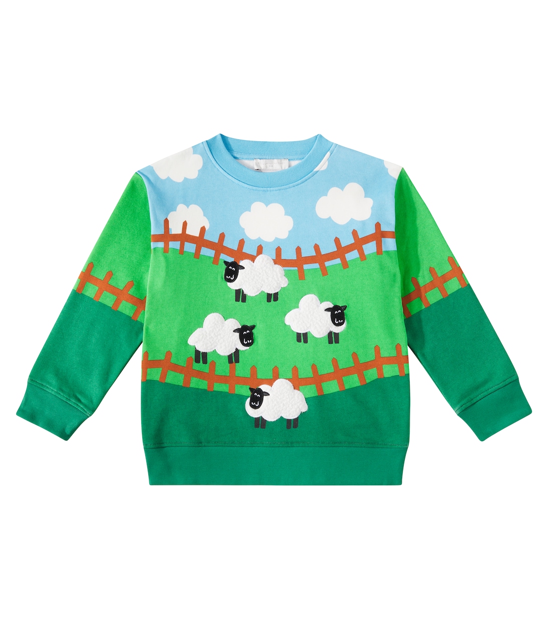 Sudadera de algodón estampada | Stella McCartney Kids