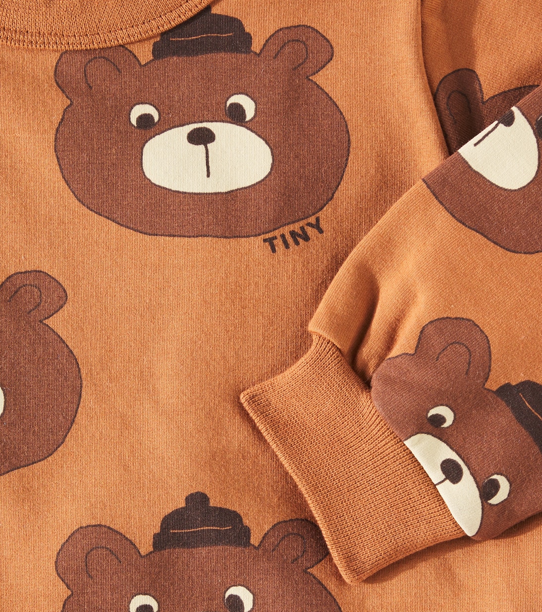 Baby - Felpa Bears in misto jersey | Tinycottons