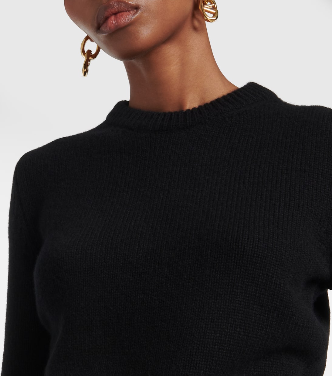 Jersey de cachemir con VGold | Valentino