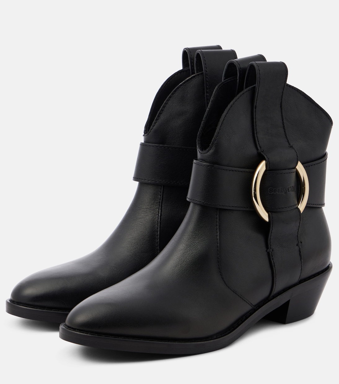 Stivaletti New Ring in pelle | See By Chloé