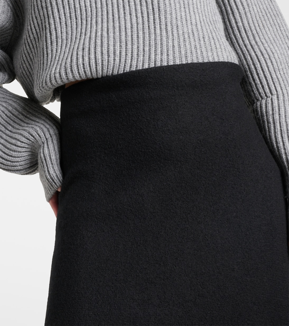 Falda midi de lana | Jil Sander