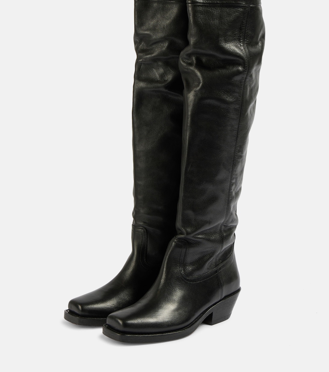 Botas altas Amati de piel | Isabel Marant