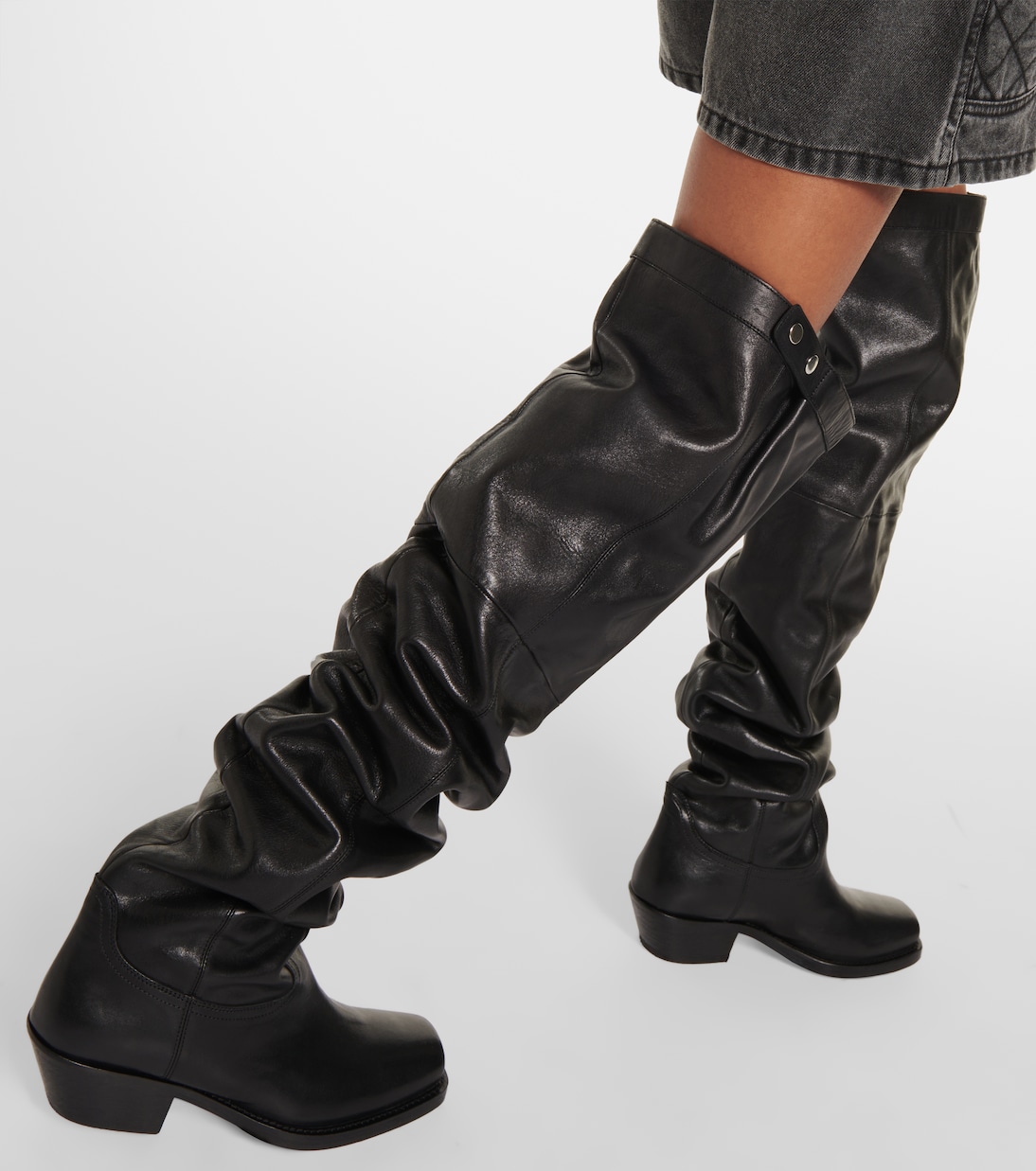 Botas altas Amati de piel | Isabel Marant