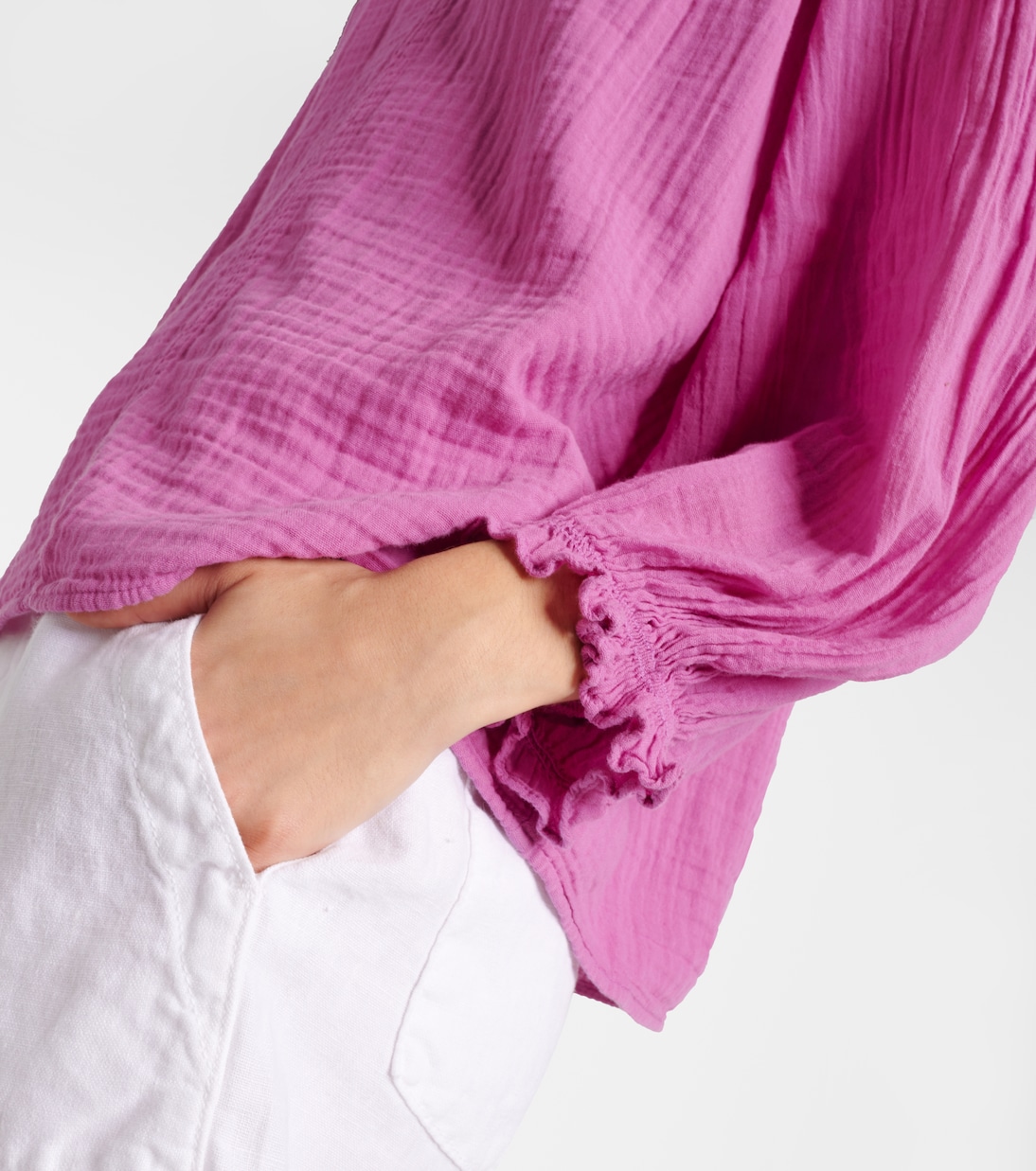 Denice cotton blouse  | Velvet