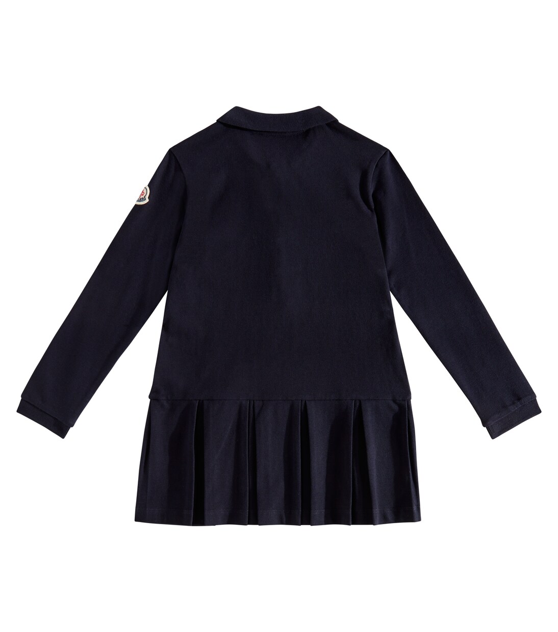 Abito polo in piqué di misto cotone | Moncler Enfant