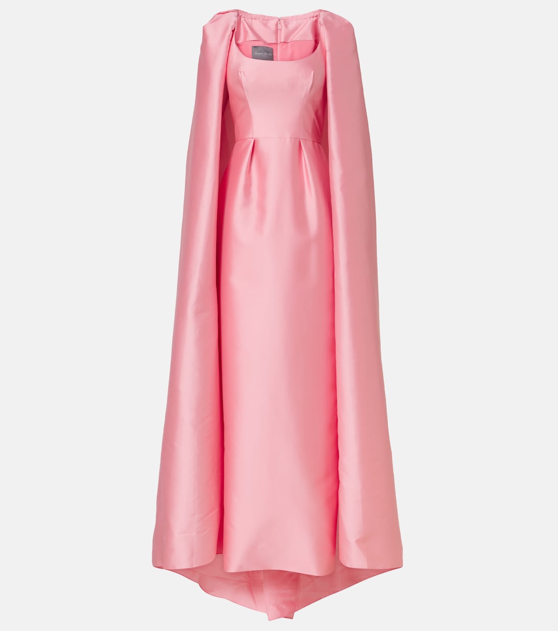 Vestido de fiesta Mikado con capa | Monique Lhuillier