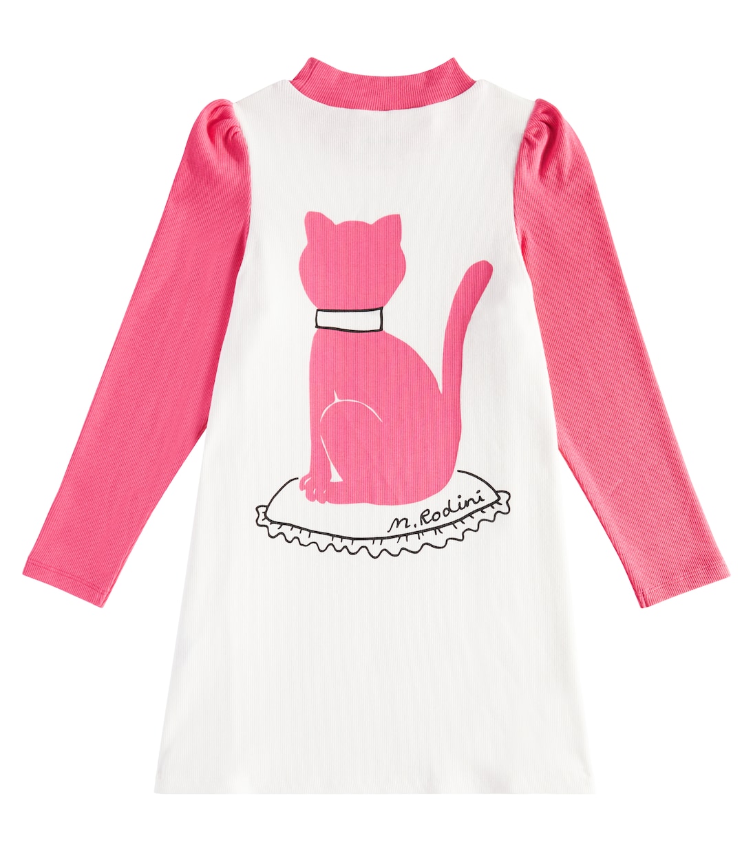 Abito Cat in jersey di misto cotone | Mini Rodini