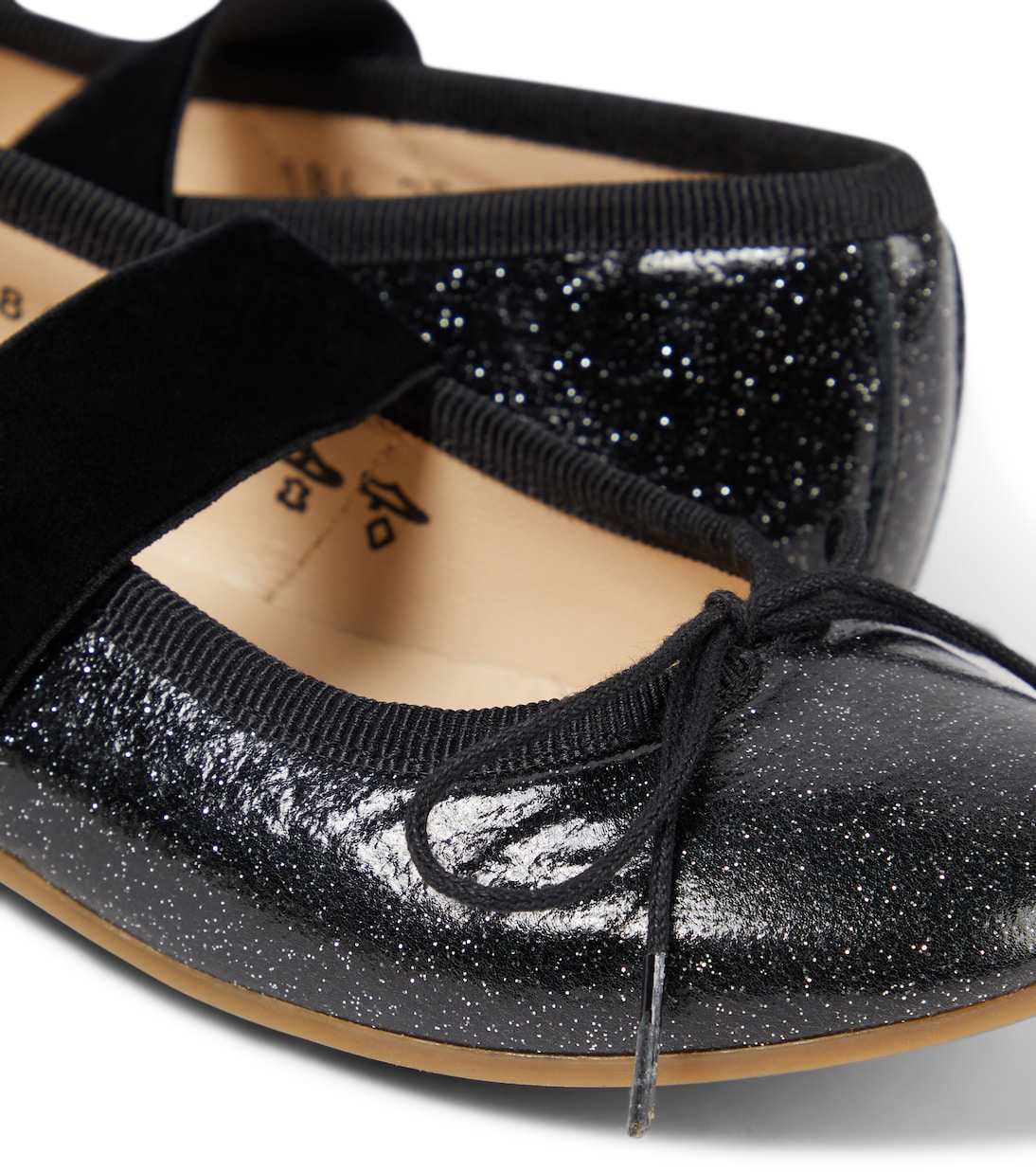 Ballerinas Dory Elast aus Leder | Pom d'Api