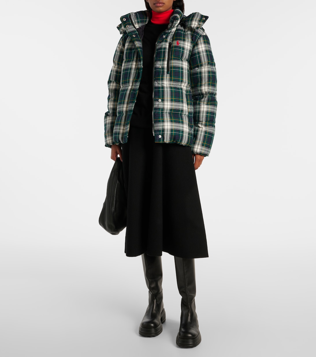 Chaqueta de plumas de sarga de algodón | Polo Ralph Lauren