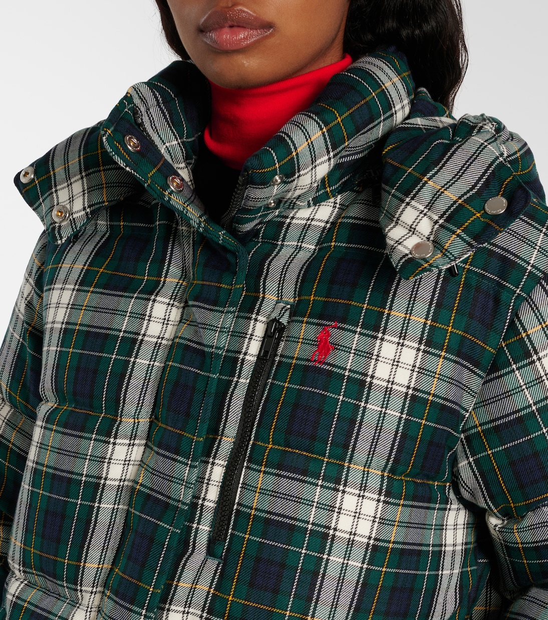 Chaqueta de plumas de sarga de algodón | Polo Ralph Lauren