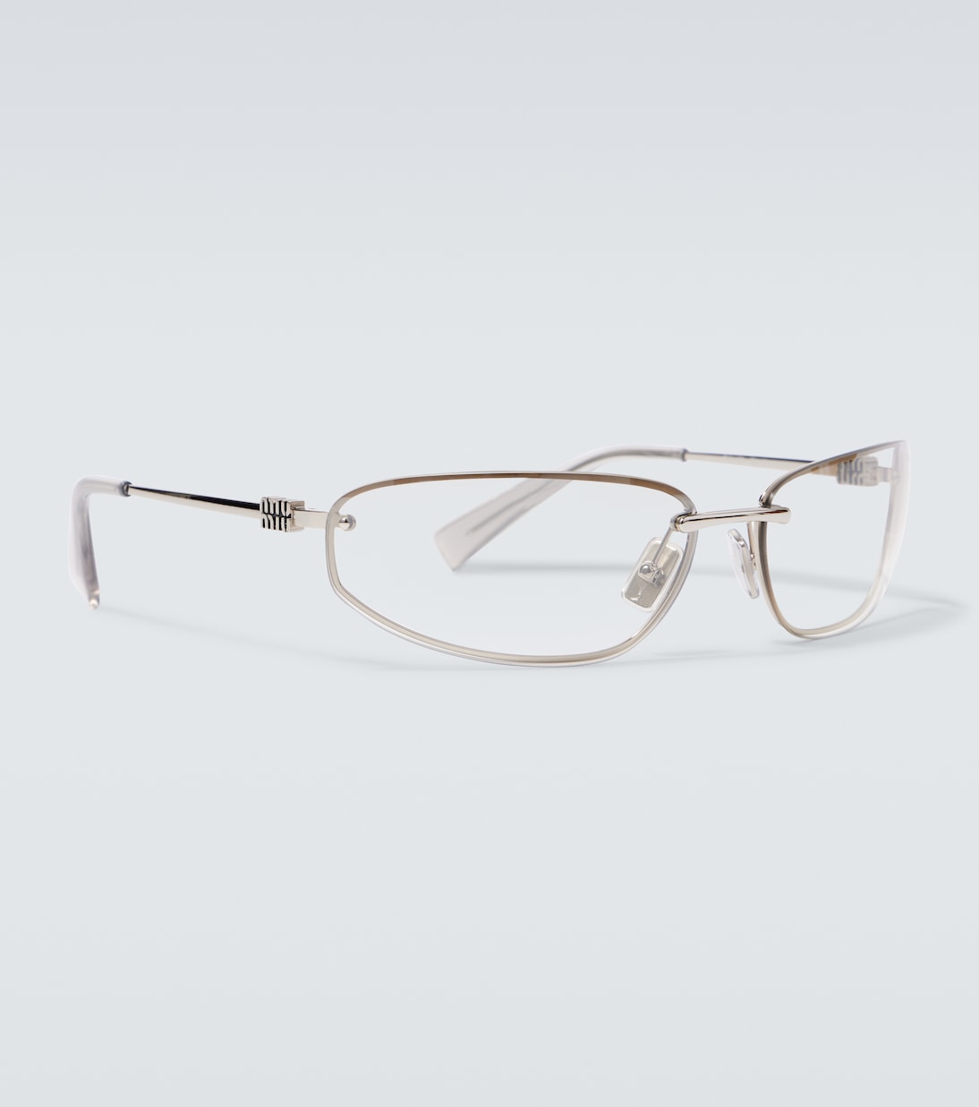 Ovale Sonnenbrille | Miu Miu