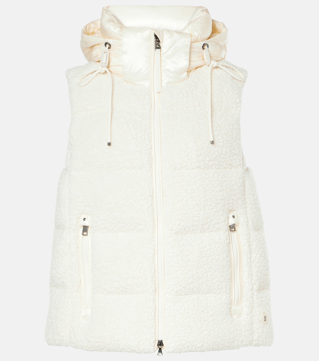 Falka teddy wool-blend down vest | Bogner