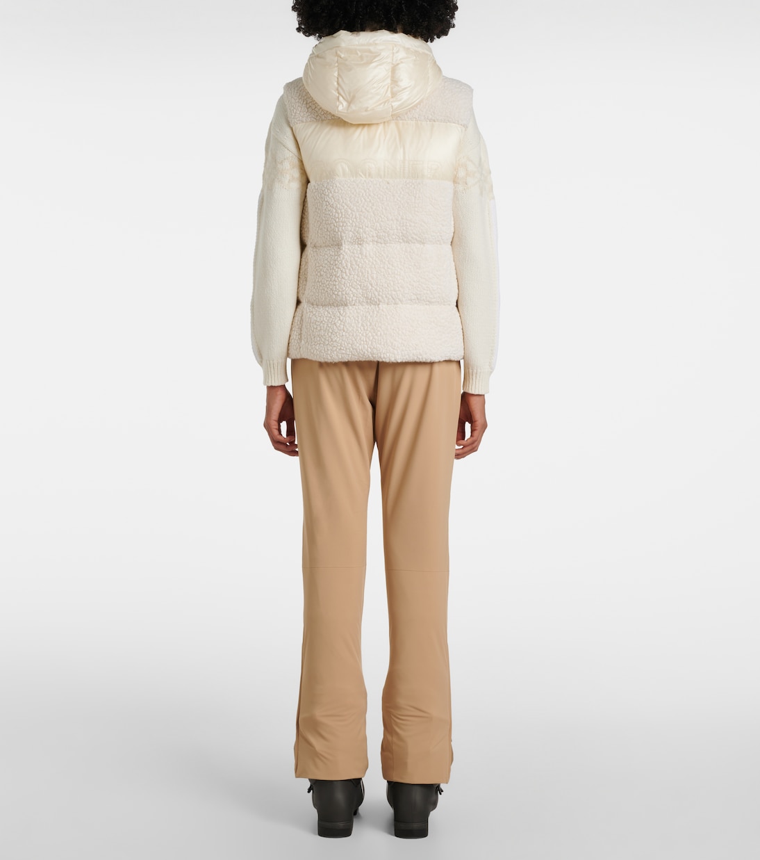 Falka teddy wool-blend down vest | Bogner