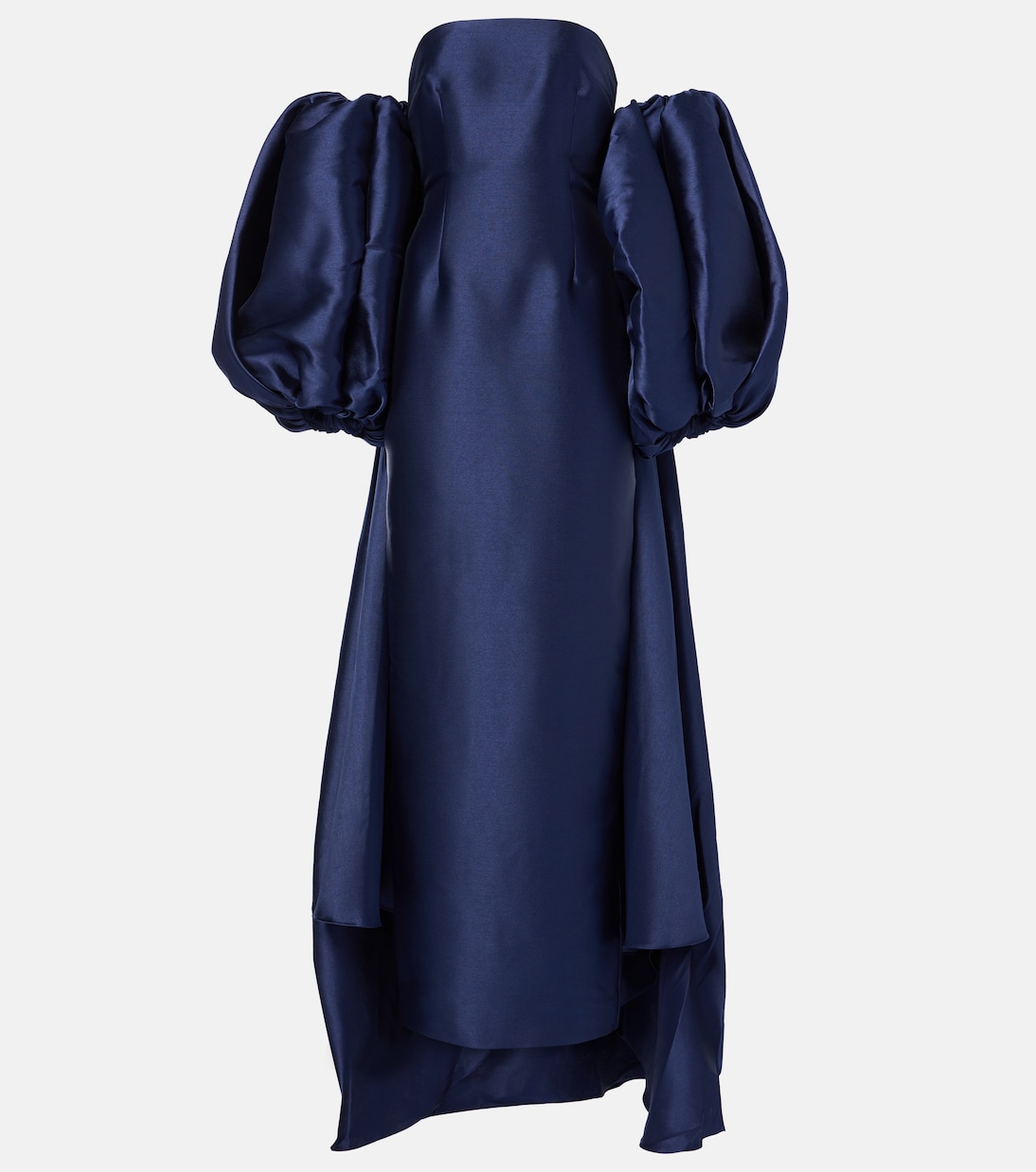 Abito lungo Lea in twill | Solace London