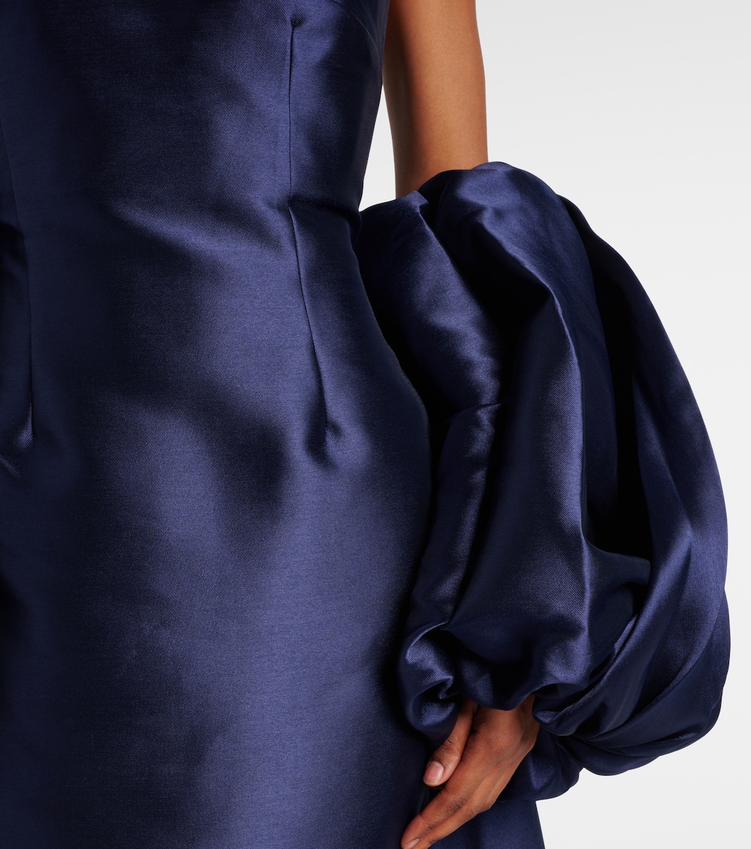 Abito lungo Lea in twill | Solace London