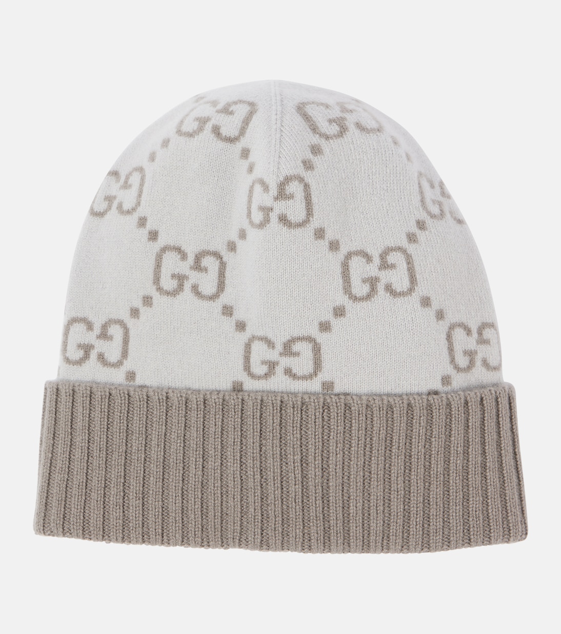 Cappello in cashmere GG jacquard firmato Gucci per giovani alla moda