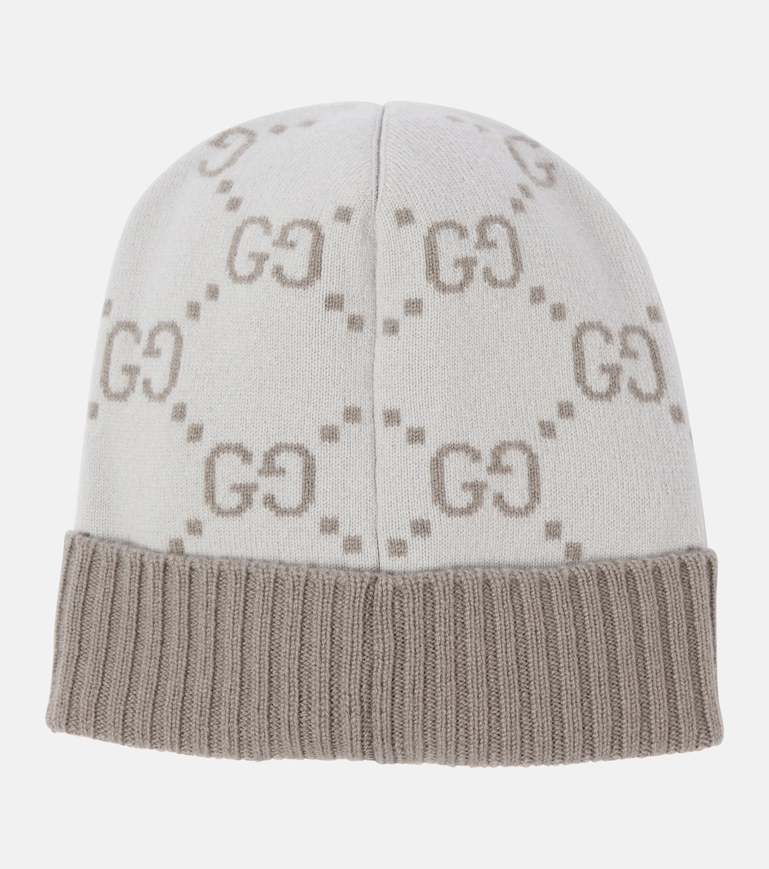 Cappello in cashmere GG jacquard firmato Gucci per giovani alla moda