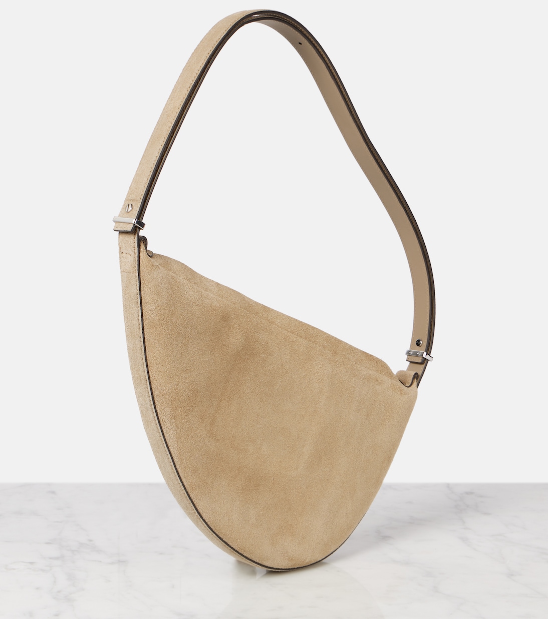 Borsa a spalla in suede | Toteme