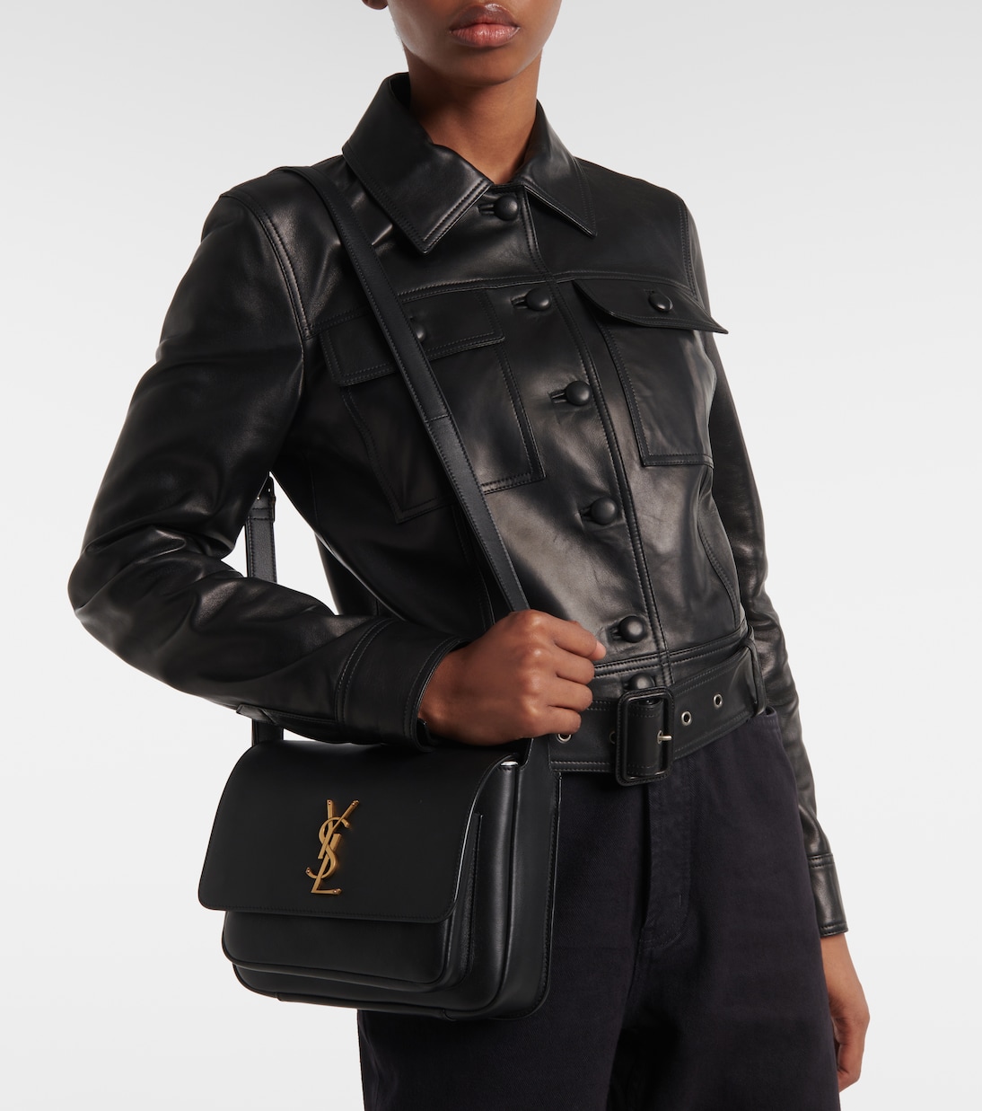 Borsa a tracolla Niki in pelle | Saint Laurent