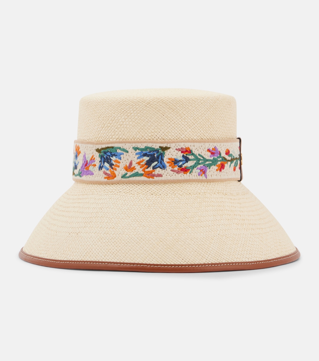 Cappello in paglia Valentino stile Antibes per giovani trendy
