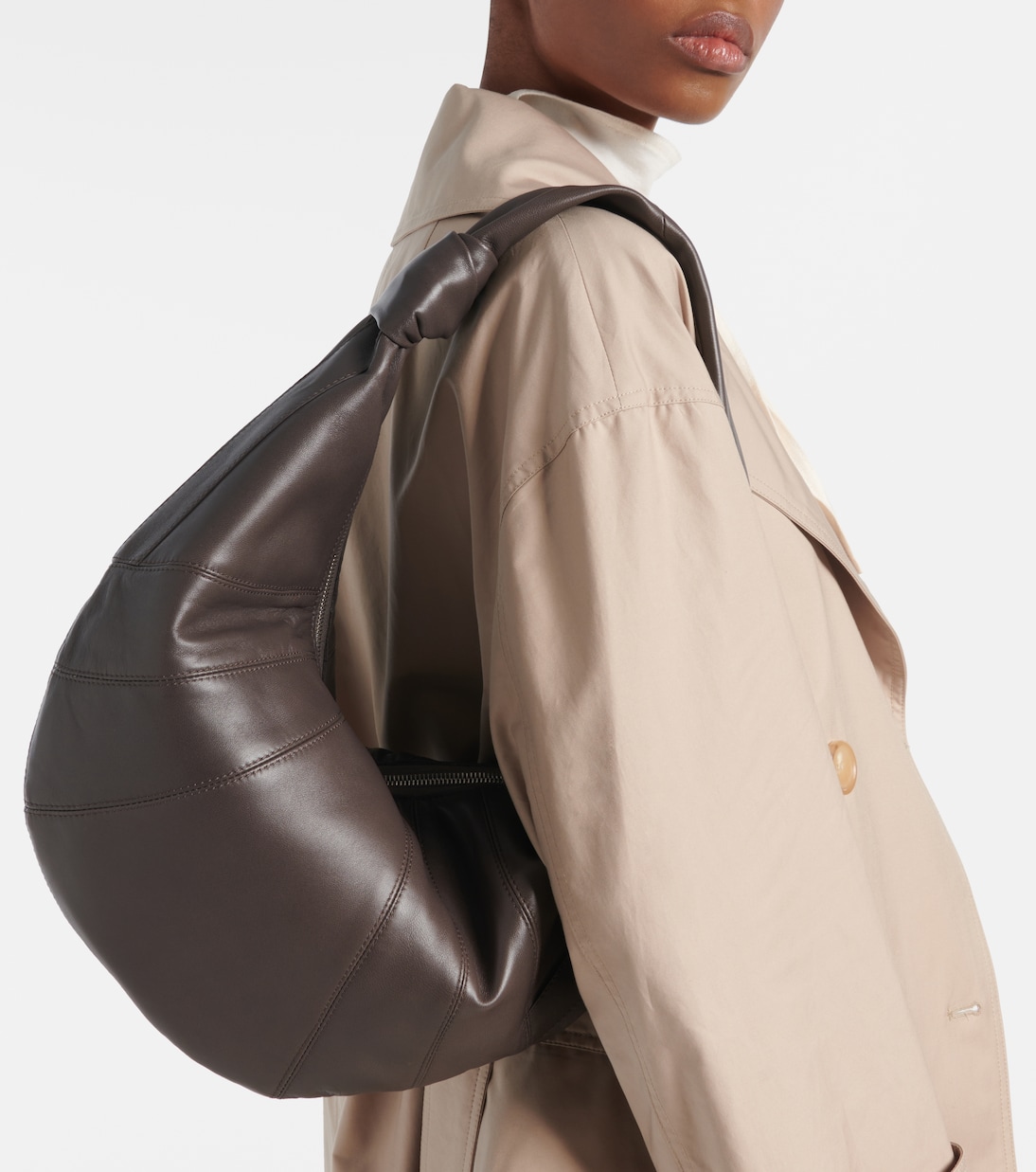 Sac Fortune Croissant en cuir | Lemaire
