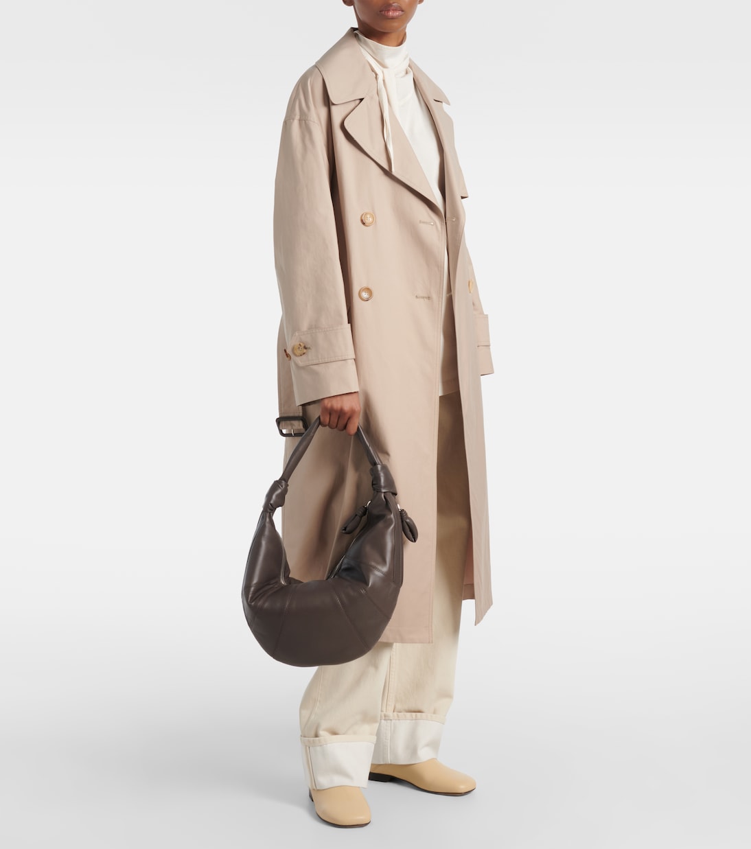 Sac Fortune Croissant en cuir | Lemaire