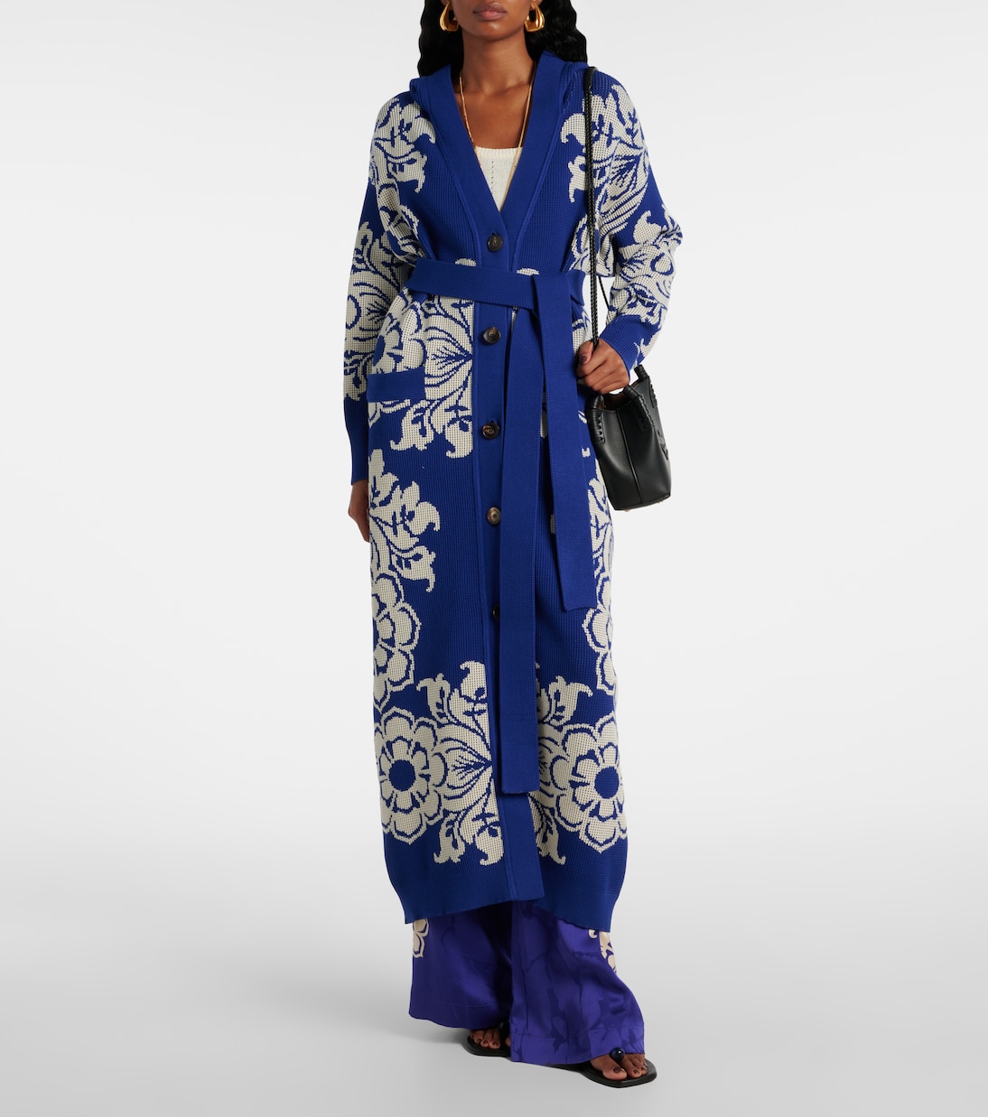 Cardigan à capuche à fleurs | Etro