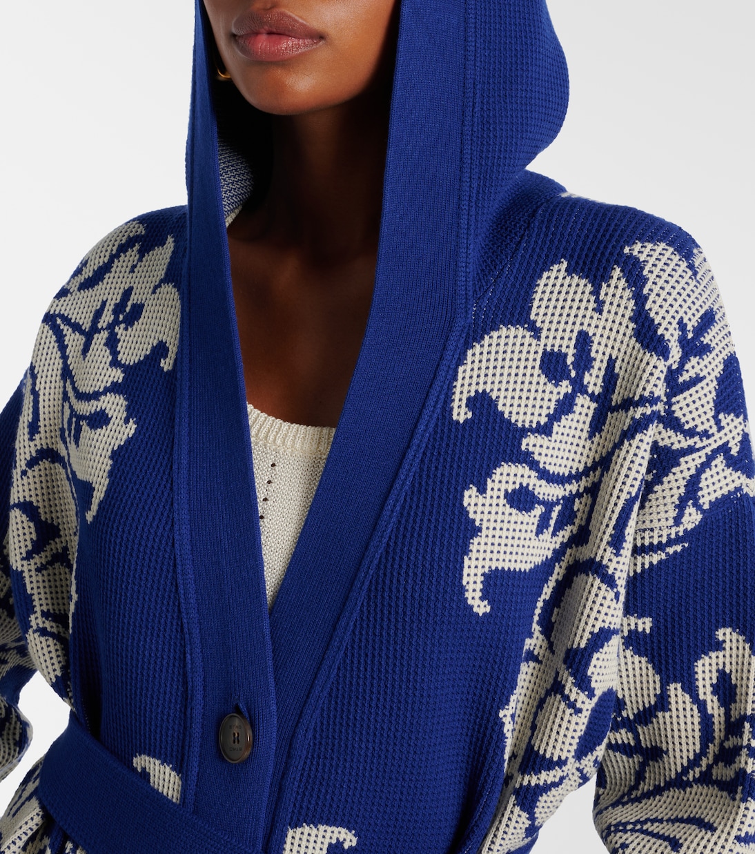 Cardigan à capuche à fleurs | Etro