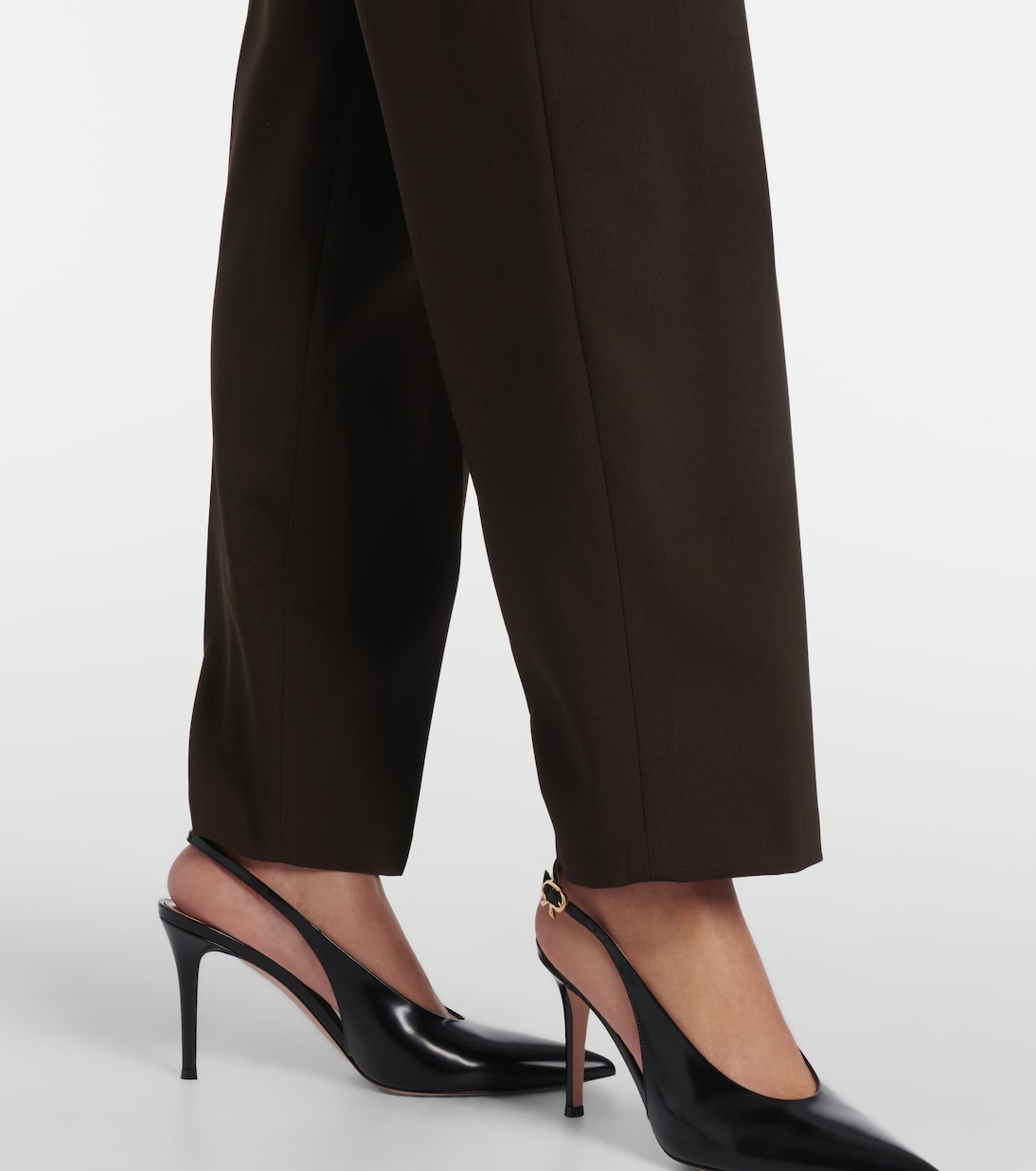 Pantaloni regular Bea a vita alta | The Frankie Shop
