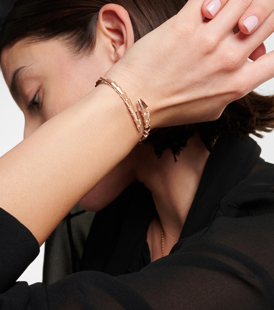 Bracelet Serpenti Viper en or rose 18 ct | Bvlgari