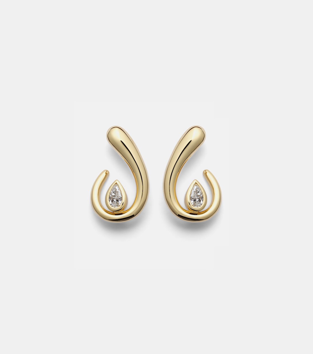 Orecchini in oro 18kt con diamanti – Eleganza giovanile di SHAY JEWELRY