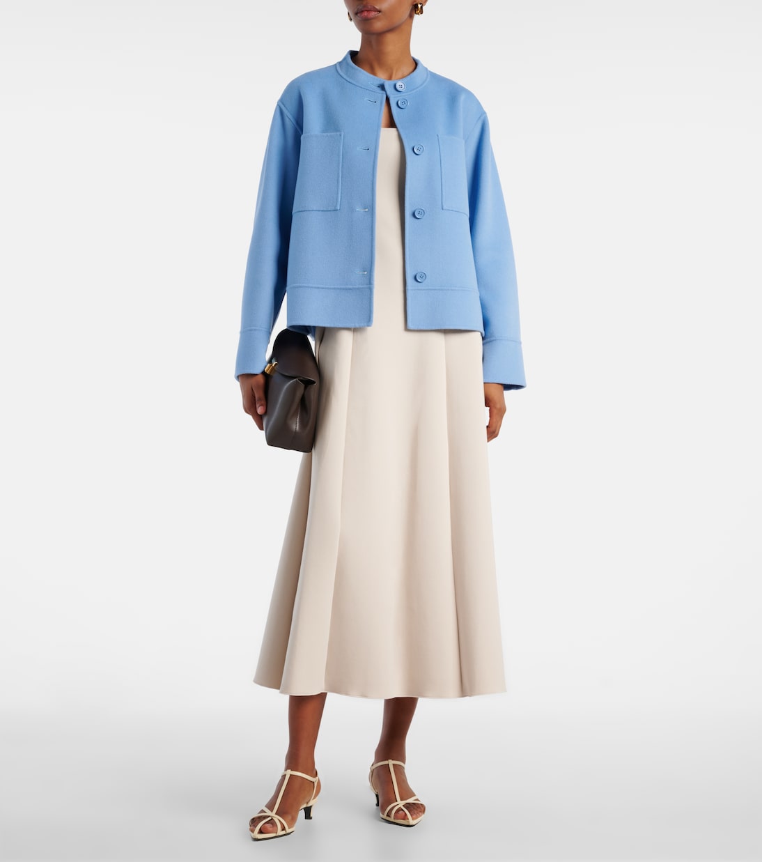 Abito midi Platani in misto cotone | 'S Max Mara