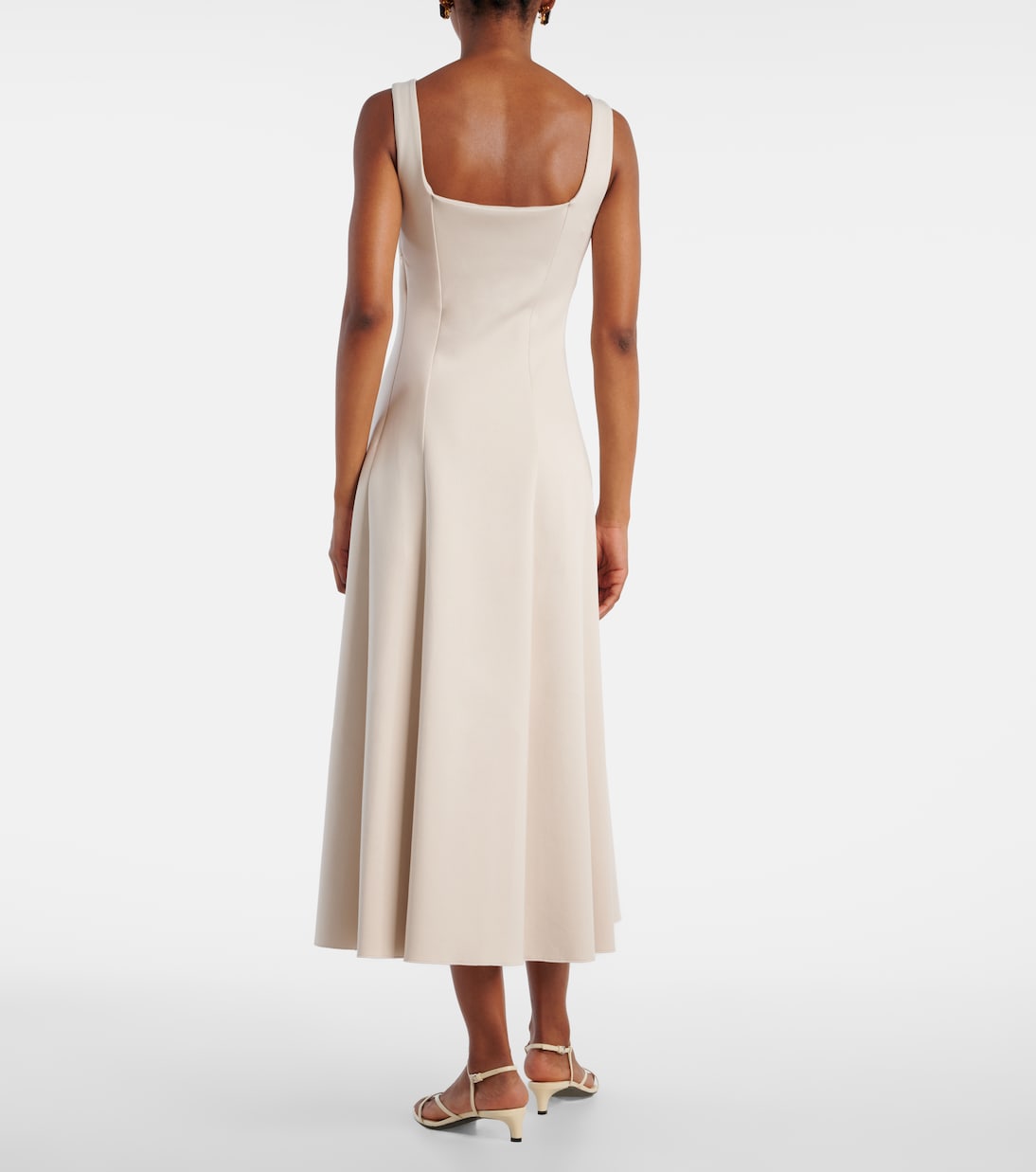 Abito midi Platani in misto cotone | 'S Max Mara