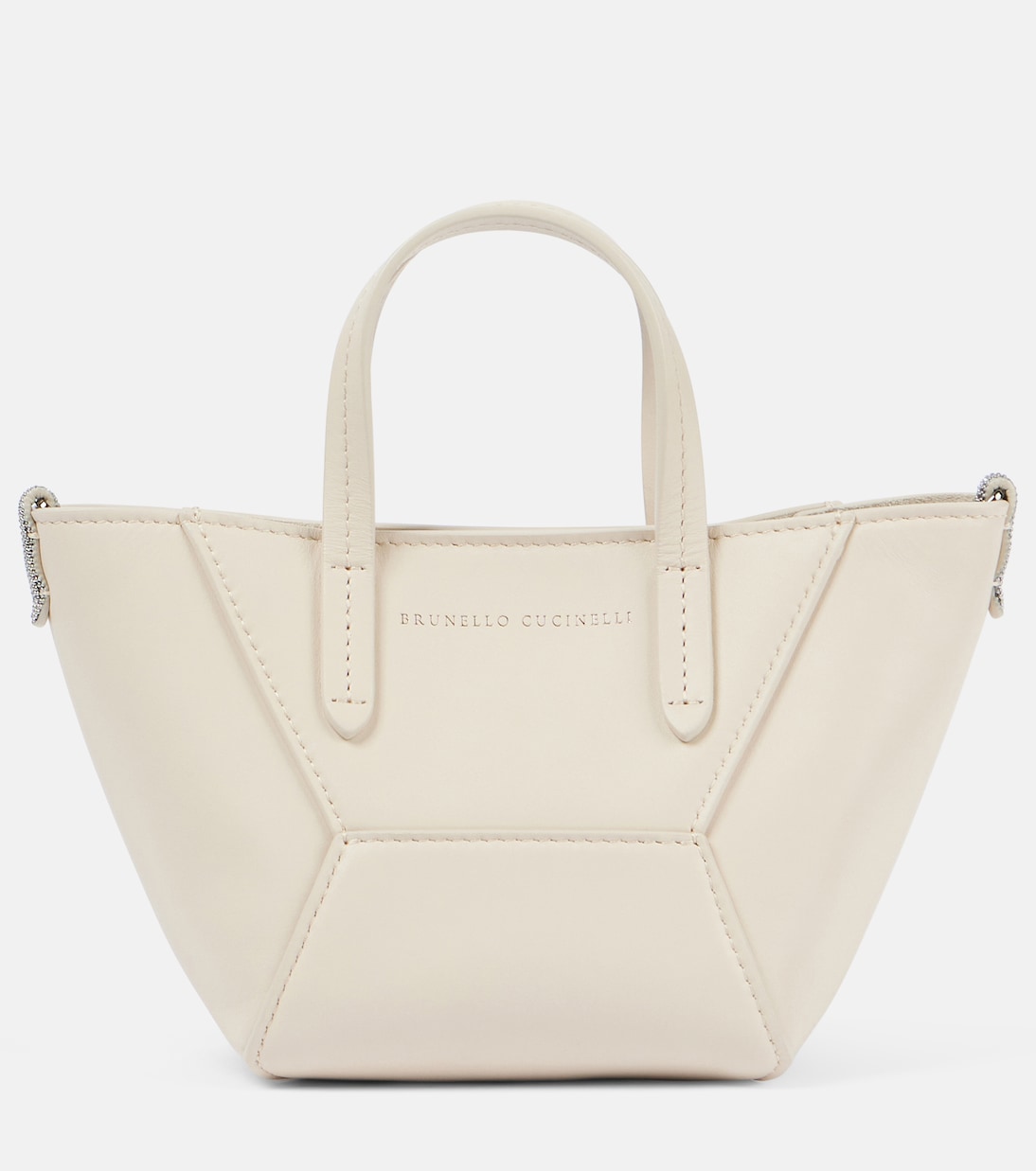 Borsa BC Duo Mini in pelle | Brunello Cucinelli