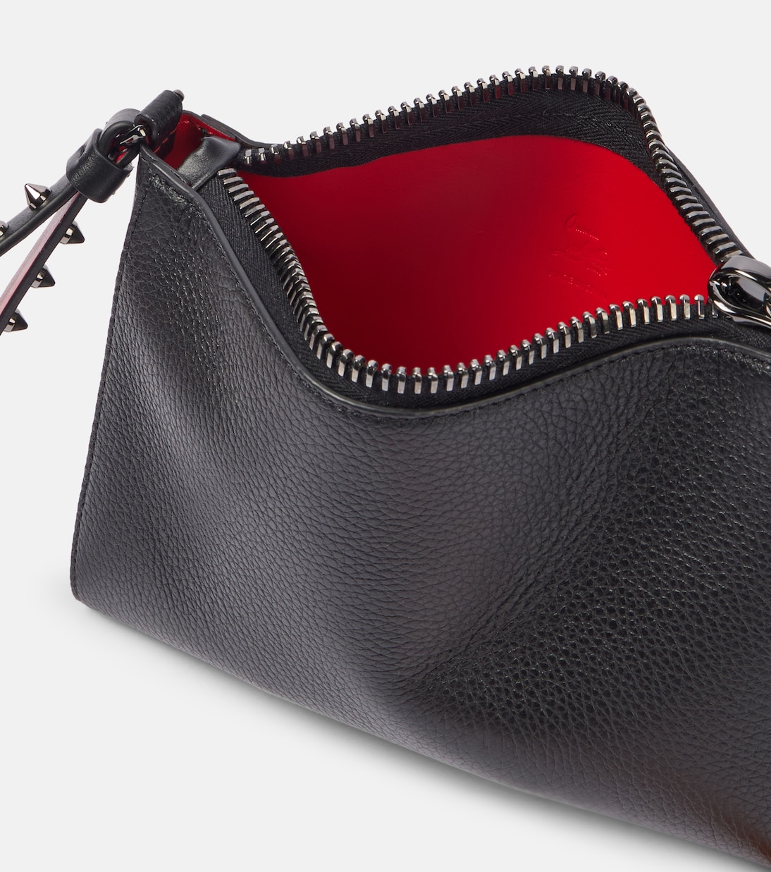 Verzierte Clutch Cabata Mini aus Leder | Christian Louboutin