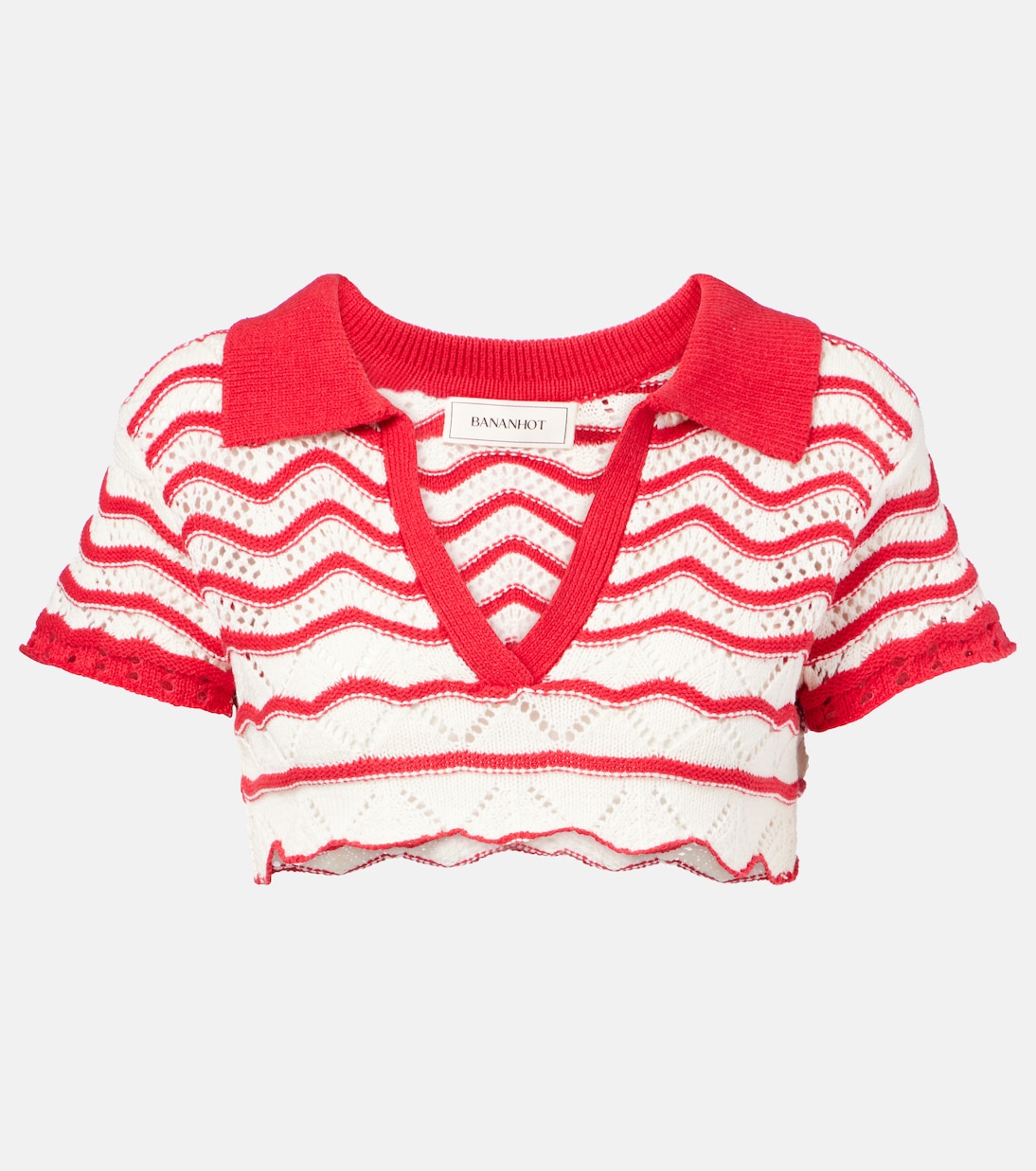 Top cropped Coco in crochet | Bananhot