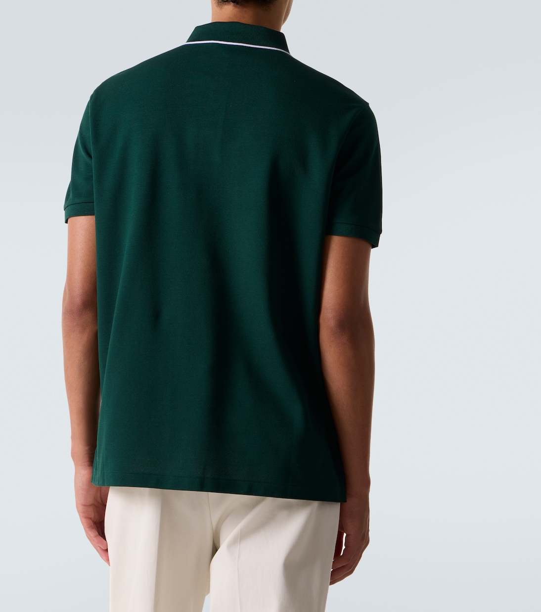 Polo de piqué de algodón con logo | Ralph Lauren Purple Label