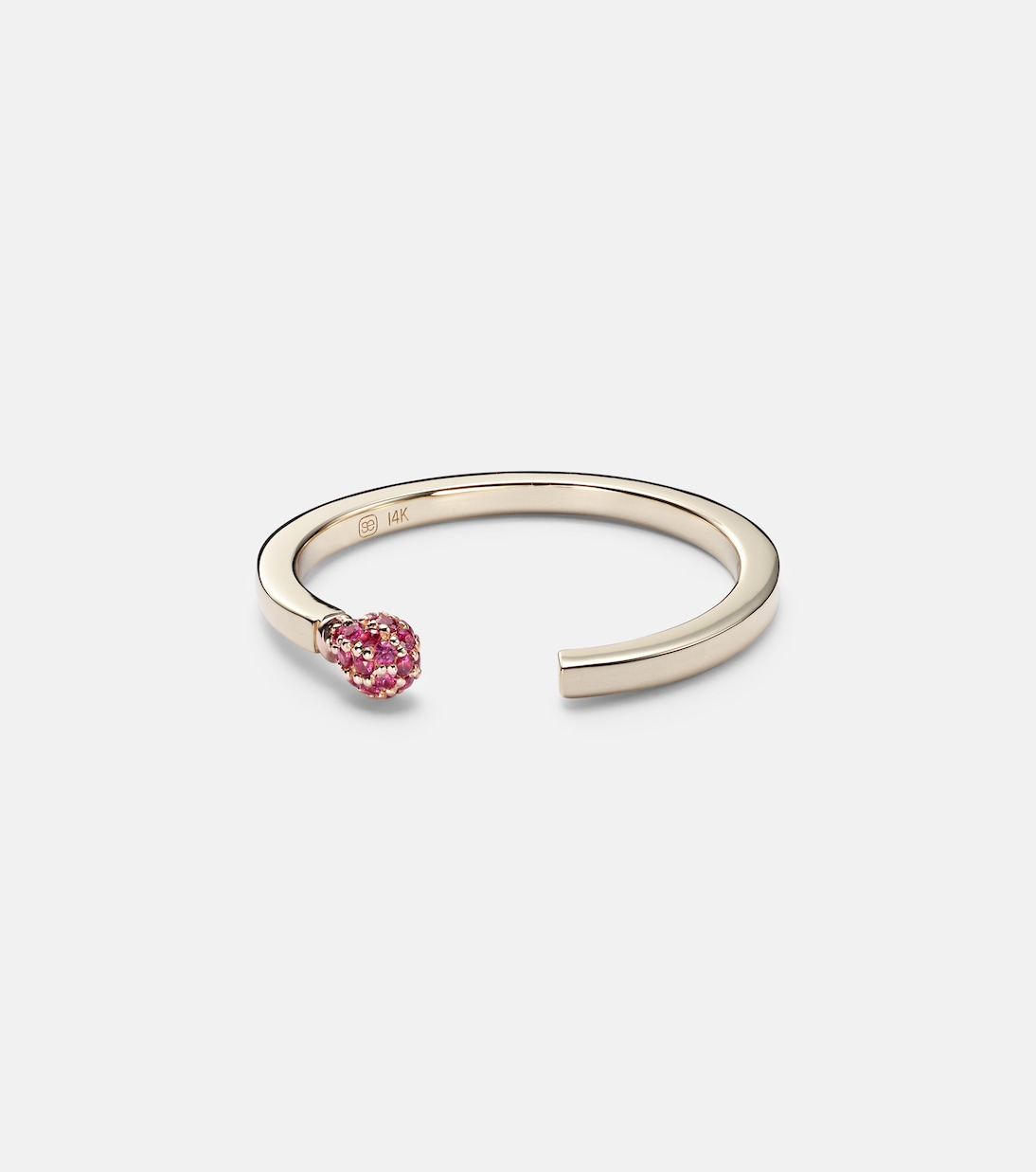 Bague Match en or 14 ct et rubis | Sydney Evan