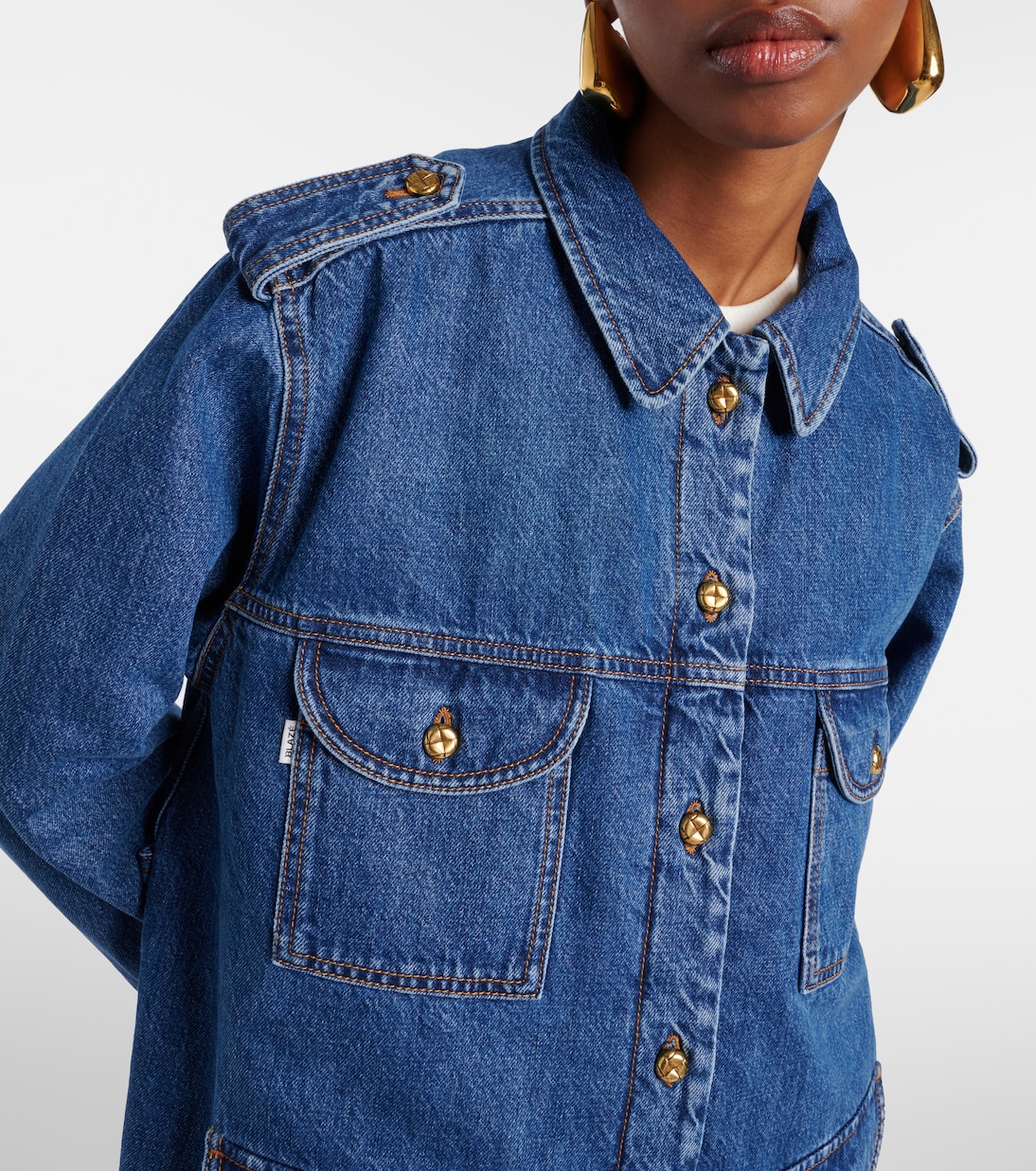 Giacca di jeans Sahariana Nariida Maya | Blazé Milano
