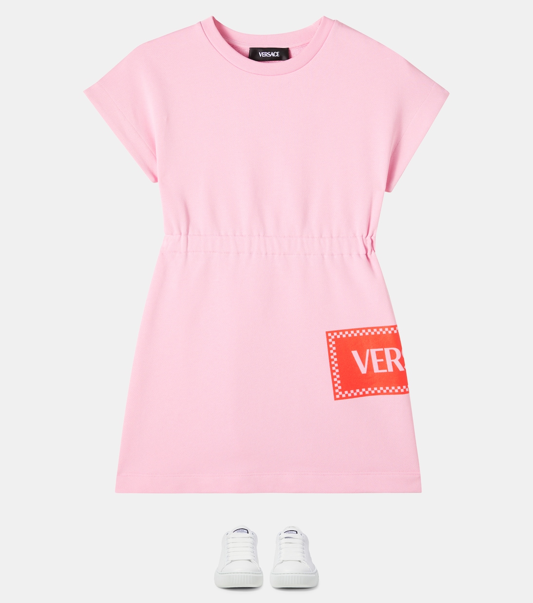Abito in felpa '90s Vintage in cotone | Versace Kids