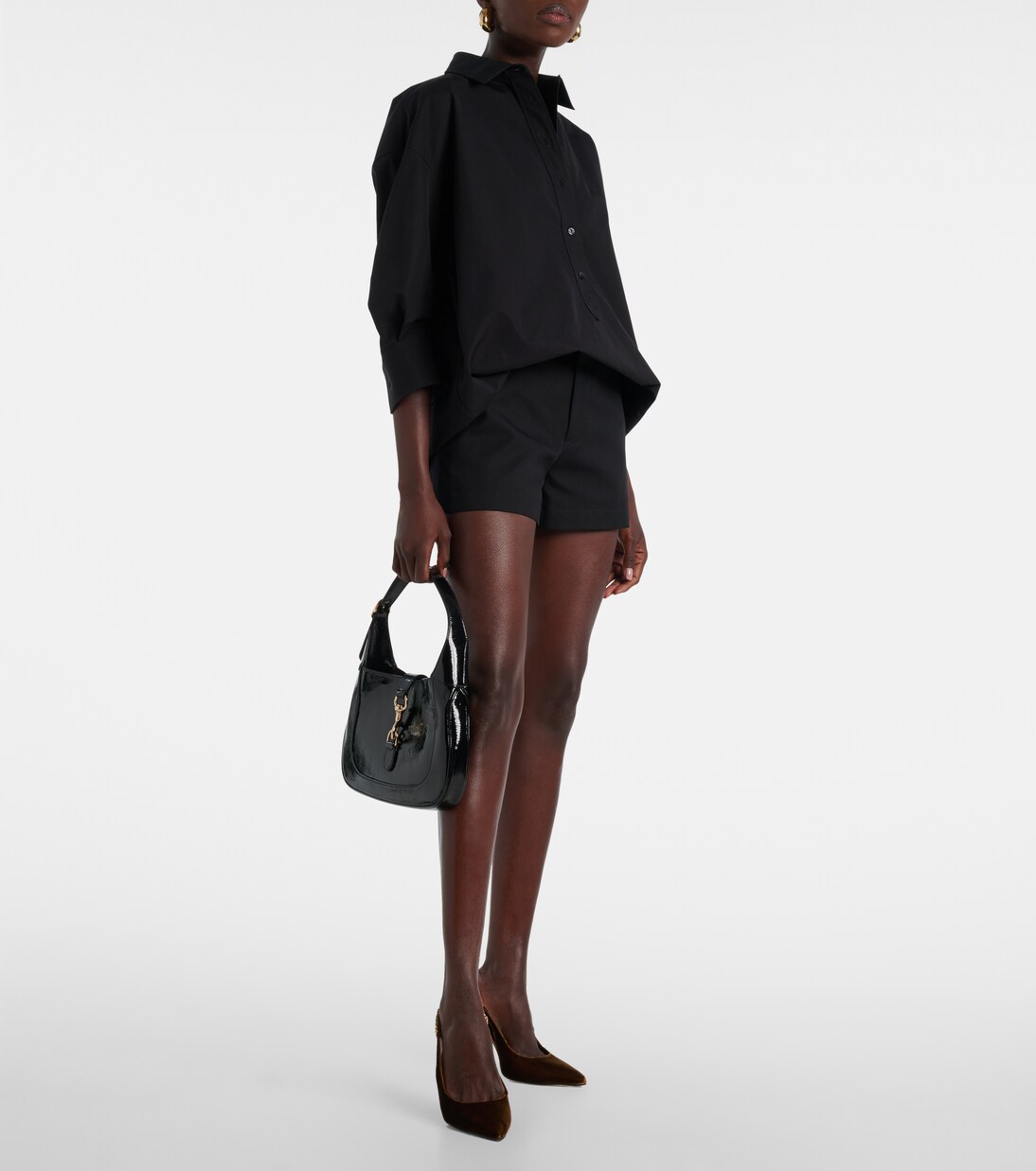 Signoria velvet slingback pumps | Gucci
