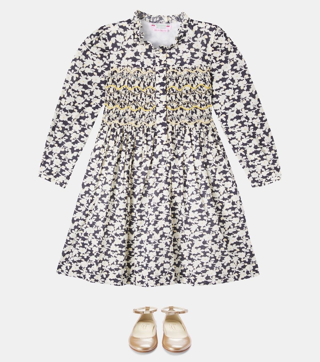 Kleid Juliane aus Baumwolle | Bonpoint
