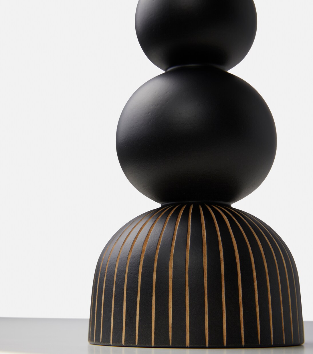 Aurora Large wood candle holder | Zanat