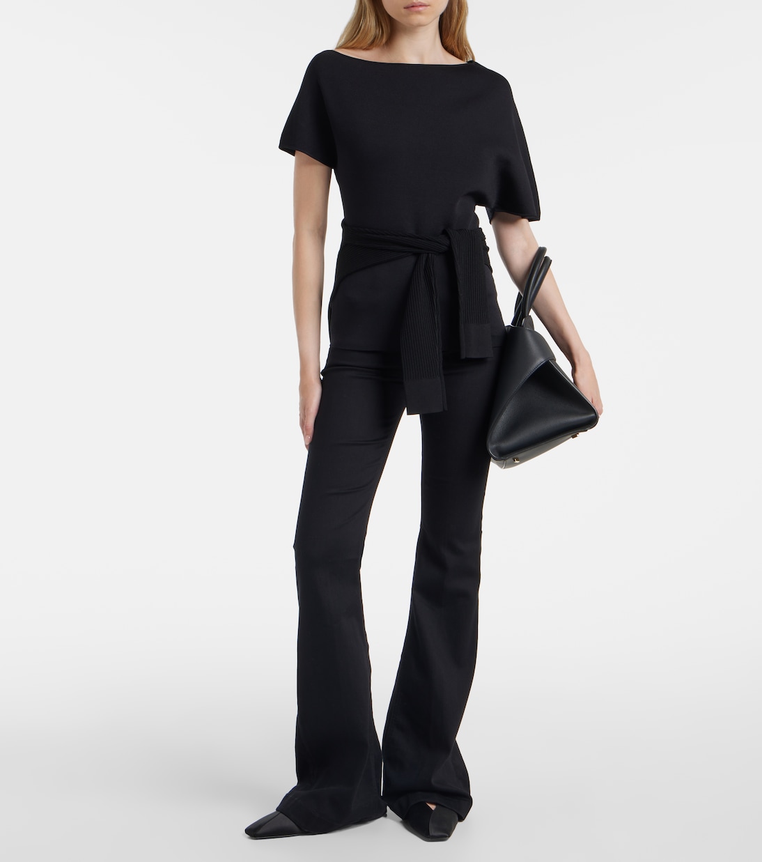 Tropea high-rise flare jeans | AG Jeans