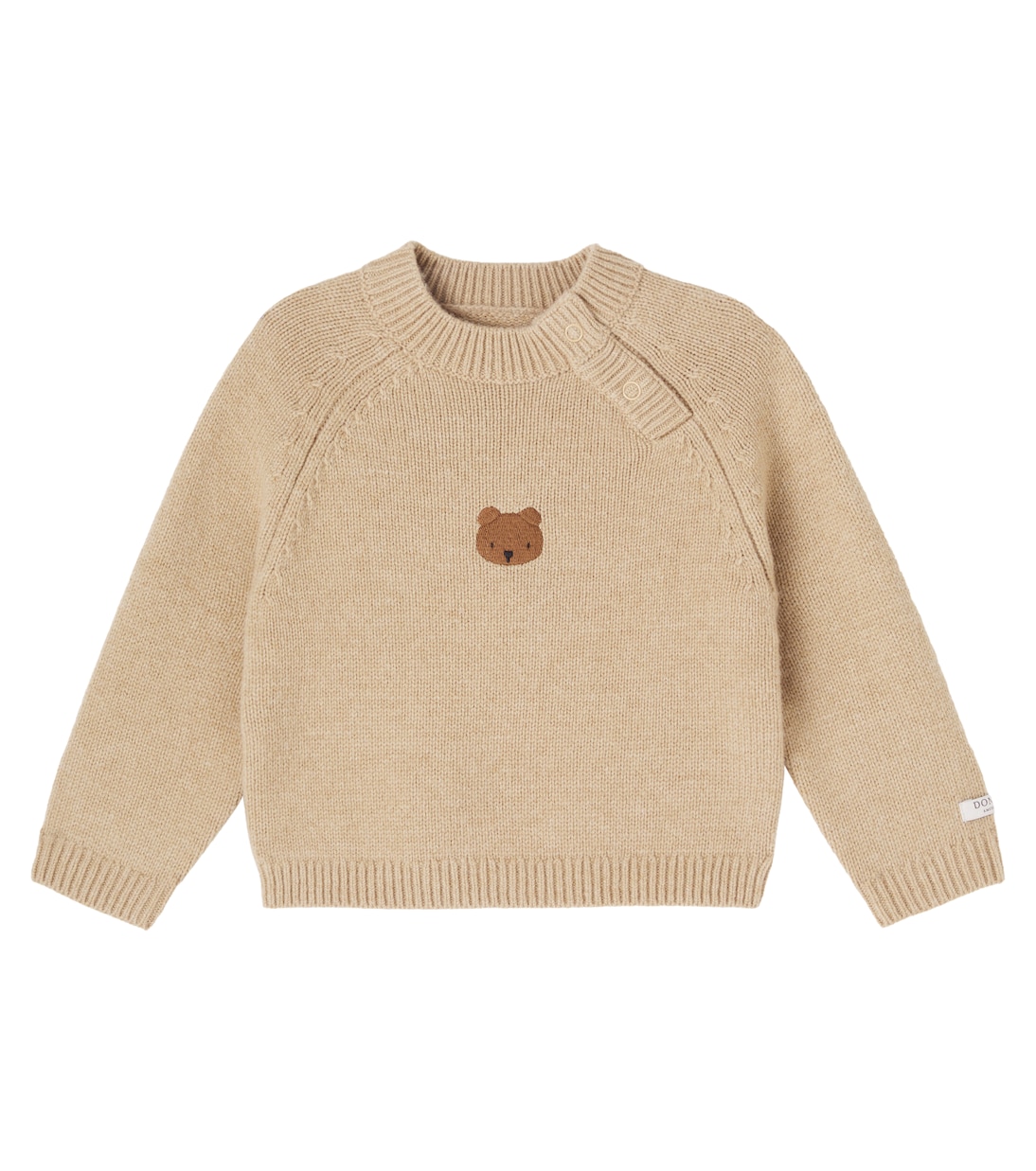 Baby Pullover Sibbe aus Wolle | Donsje